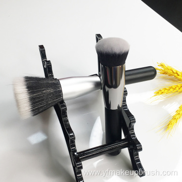 customized logo wooden handle direct sales makeup tool